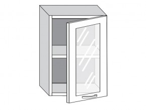 1.50.3 Шкаф настенный (h=720) на 500мм с 1-ой стекл. дверцей в Миассе - miass.магазин96.com | фото
