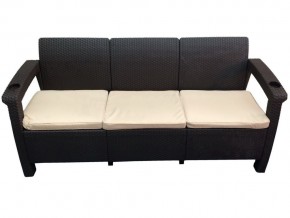 Диван Yalta Sofa 3 Set шоколадный в Миассе - miass.магазин96.com | фото