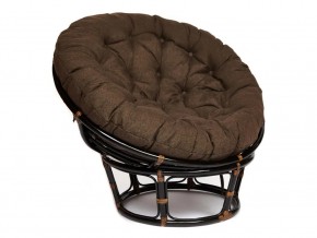 Кресло Papasan 23/01 W с подушкой Antique brown, ткань Коричневый в Миассе - miass.магазин96.com | фото