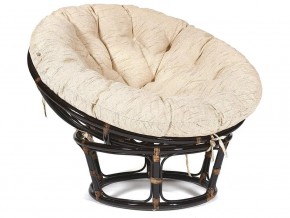 Кресло Papasan 23/01 W с подушкой Antique brown, ткань Старт в Миассе - miass.магазин96.com | фото