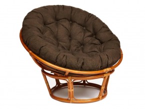 Кресло Papasan 23/01 W с подушкой Cognac, ткань Коричневый в Миассе - miass.магазин96.com | фото