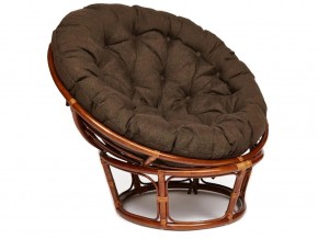 Кресло Papasan 23/01 W с подушкой Pecan, ткань Коричневый в Миассе - miass.магазин96.com | фото