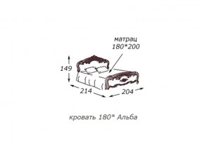 Кровать 2-х спальная 1800*2000 с ортопедом в Миассе - miass.магазин96.com | фото