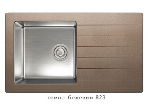 Мойка комбинированная Tolero twist TTS-860 Темно-бежевый 82 в Миассе - miass.магазин96.com | фото