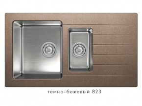 Мойка комбинированная Tolero twist TTS-890 Темно-бежевый 823 в Миассе - miass.магазин96.com | фото