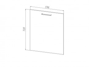 П 60 Комплект для посудомоечной машины 600 мм (цоколь + фасад) ЛДСП в Миассе - miass.магазин96.com | фото