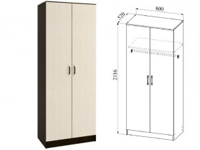 Шкаф 2 двери Ронда ШКР800.1 венге/дуб белфорт в Миассе - miass.магазин96.com | фото